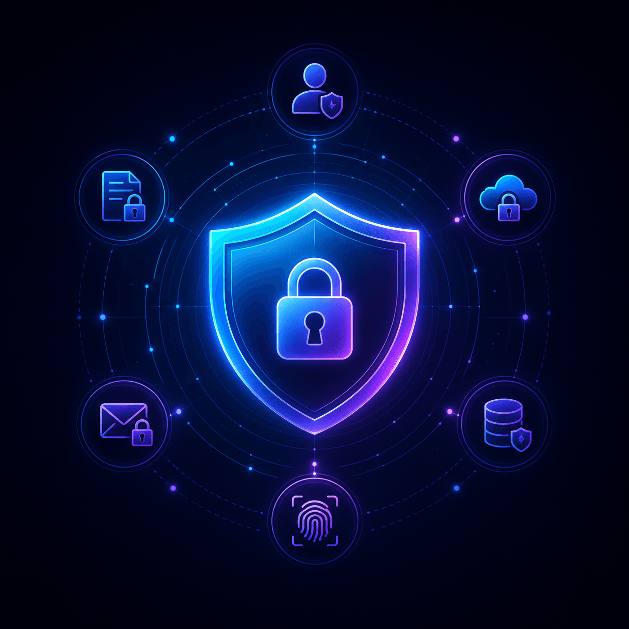 Privacy shield representing secure journal storage